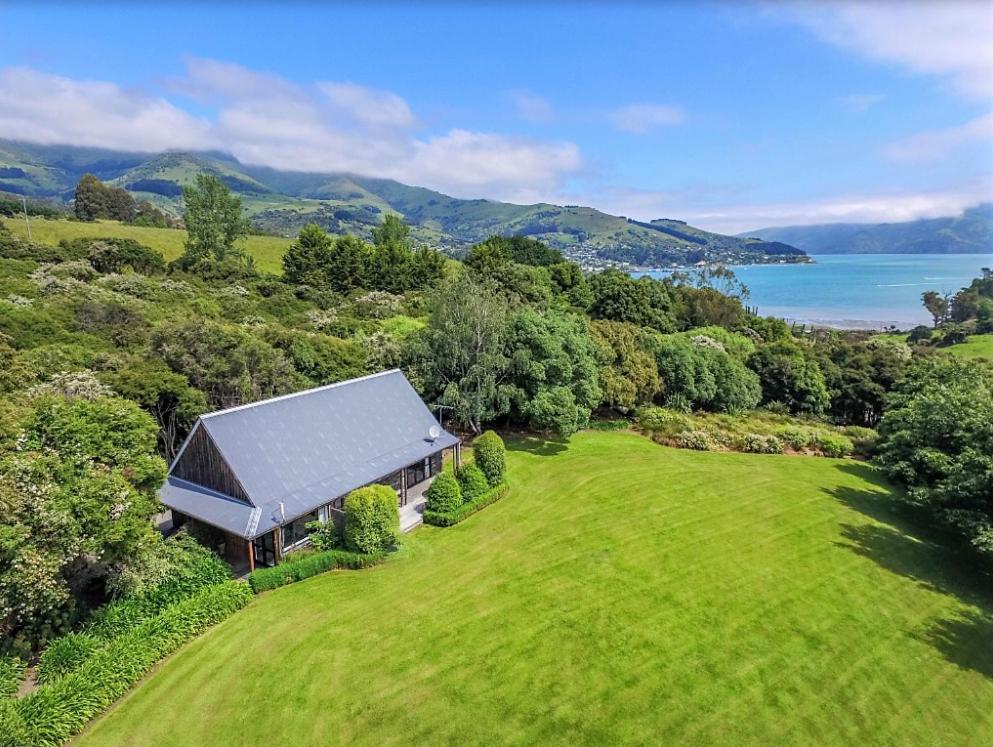 Tranquil Family Retreat Villa Akaroa Buitenkant foto