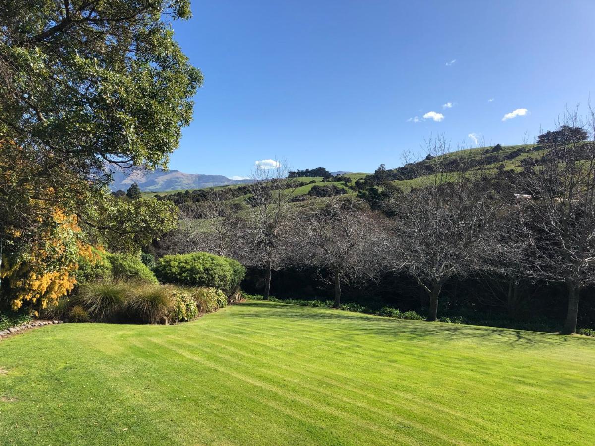 Tranquil Family Retreat Villa Akaroa Buitenkant foto